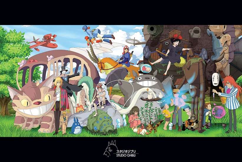 Studio Ghibli Collage [Poster]