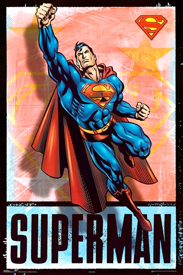 Superman Comic Book [Poster]