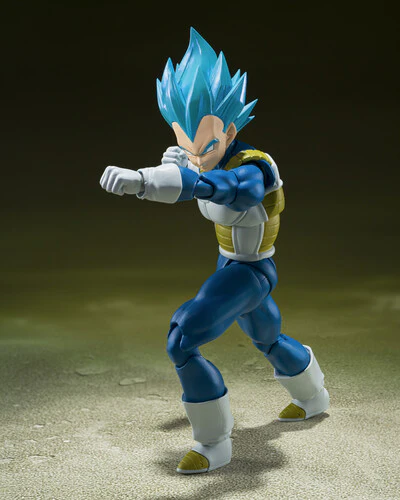 Dragon Ball Super - S.H.Figuarts - Super Saiyan God Super Saiyan Vegeta (Unwavering Saiyan Pride) Action Figure [Japanese Import] - Image 3