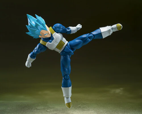 Dragon Ball Super - S.H.Figuarts - Super Saiyan God Super Saiyan Vegeta (Unwavering Saiyan Pride) Action Figure [Japanese Import] - Image 5