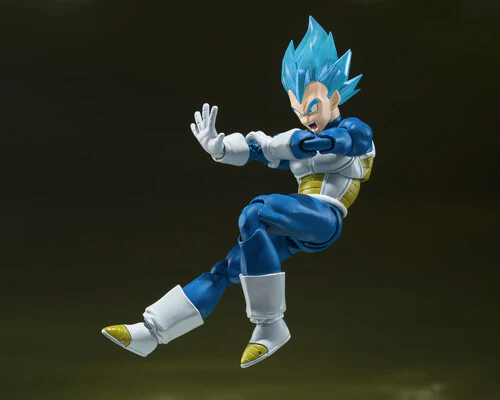 Dragon Ball Super - S.H.Figuarts - Super Saiyan God Super Saiyan Vegeta (Unwavering Saiyan Pride) Action Figure [Japanese Import] - Image 6