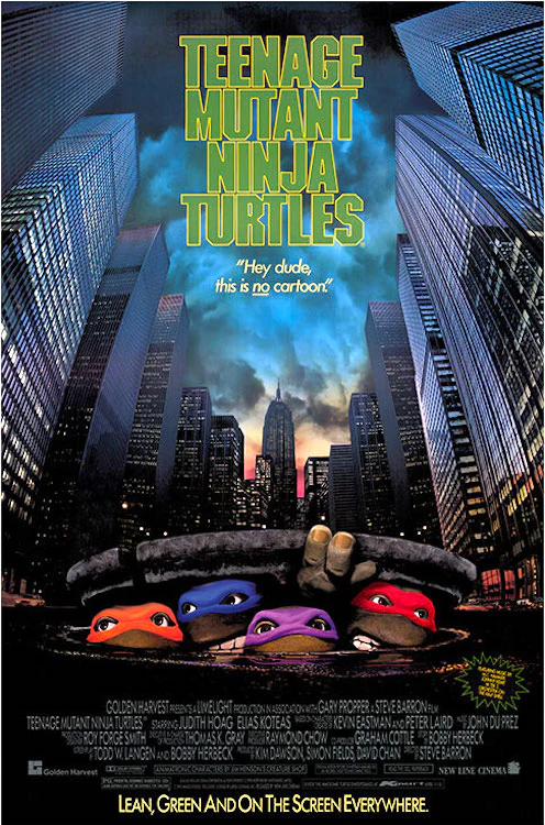 Teenage Mutant Ninja Turtles - "Hey Dude" [Poster]