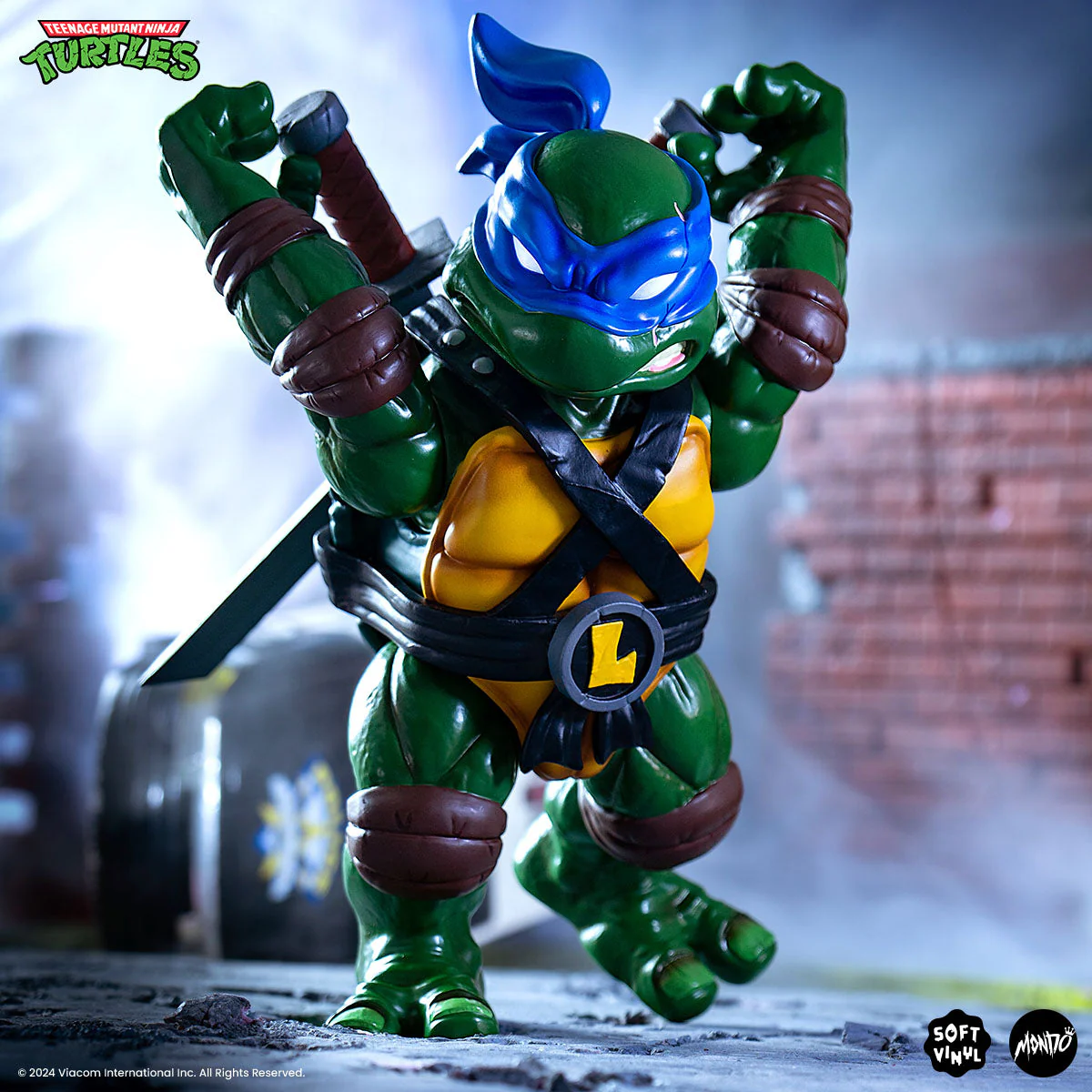Teenage Mutant Ninja Turtles - Leonardo Soft Vinyl Figure - Image 6