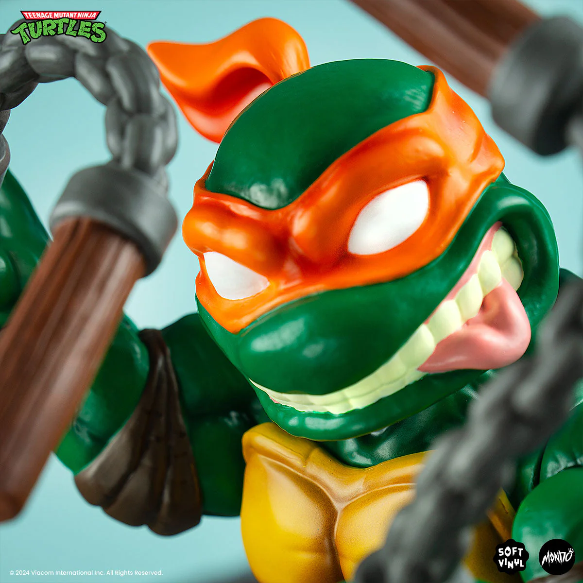 Teenage Mutant Ninja Turtles - Michelangelo Soft Vinyl Figure - Image 10