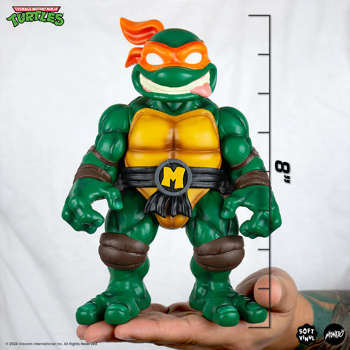 Teenage Mutant Ninja Turtles - Michelangelo Soft Vinyl Figure - Image 3