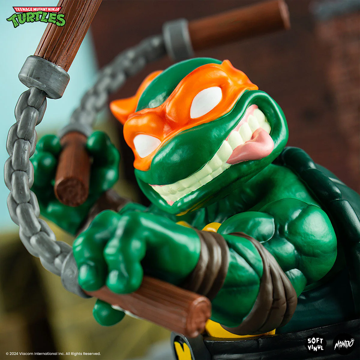 Teenage Mutant Ninja Turtles - Michelangelo Soft Vinyl Figure - Image 8
