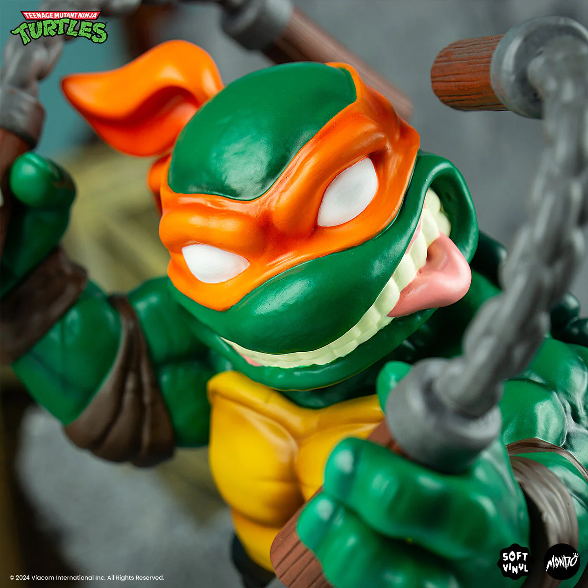 Teenage Mutant Ninja Turtles - Michelangelo Soft Vinyl Figure - Image 9