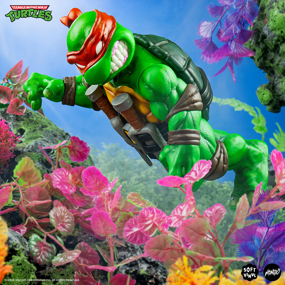 Teenage Mutant Ninja Turtles - Raphael Soft Vinyl Figure - Image 10
