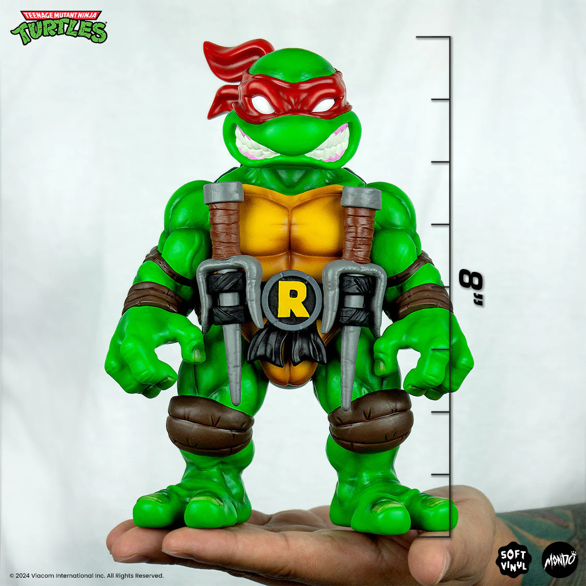 Teenage Mutant Ninja Turtles - Raphael Soft Vinyl Figure - Image 3