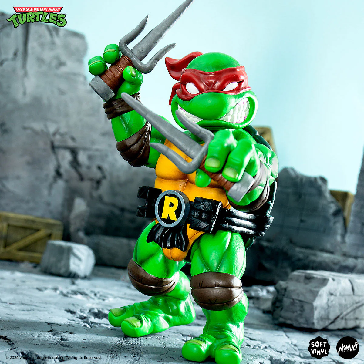 Teenage Mutant Ninja Turtles - Raphael Soft Vinyl Figure - Image 7