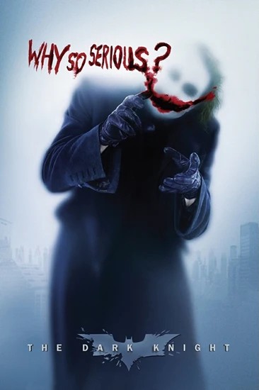 The Dark Knight - Batman Joker - Why So Serious [Poster]
