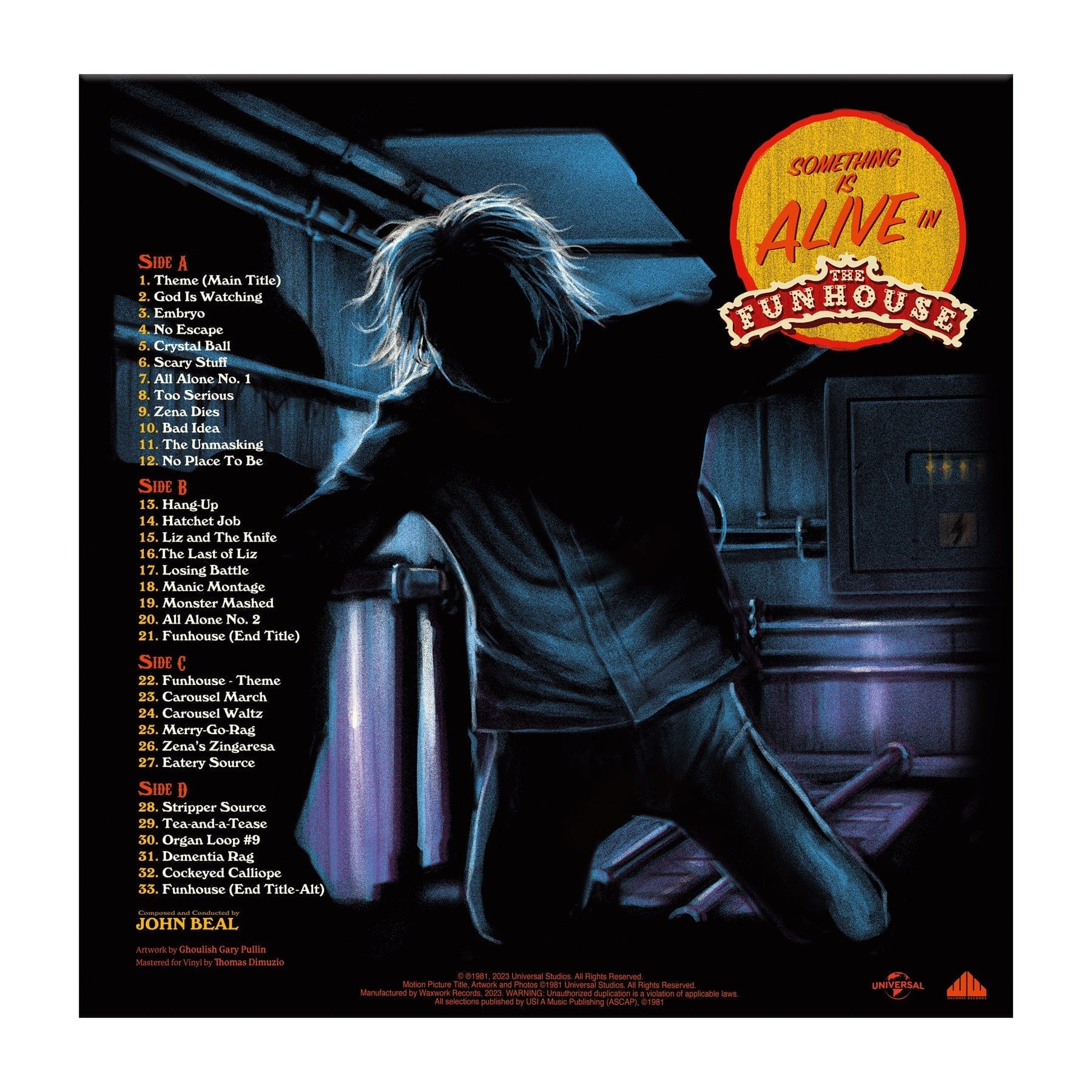 The Funhouse (Original Motion Picture Soundtrack) - Image 5