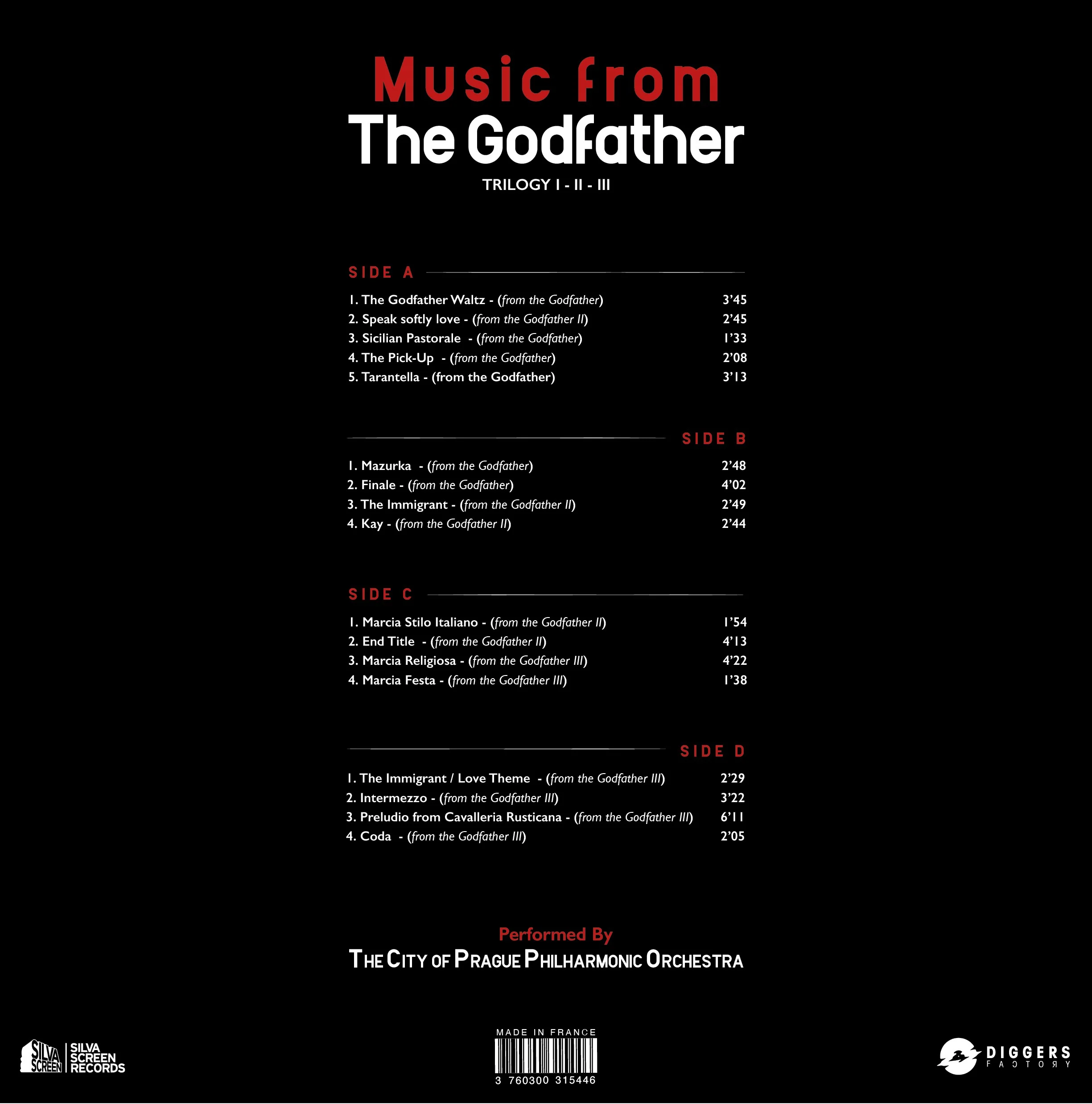 The Godfather Trilogy I - II - III - Soundtrack [Import] - Image 4