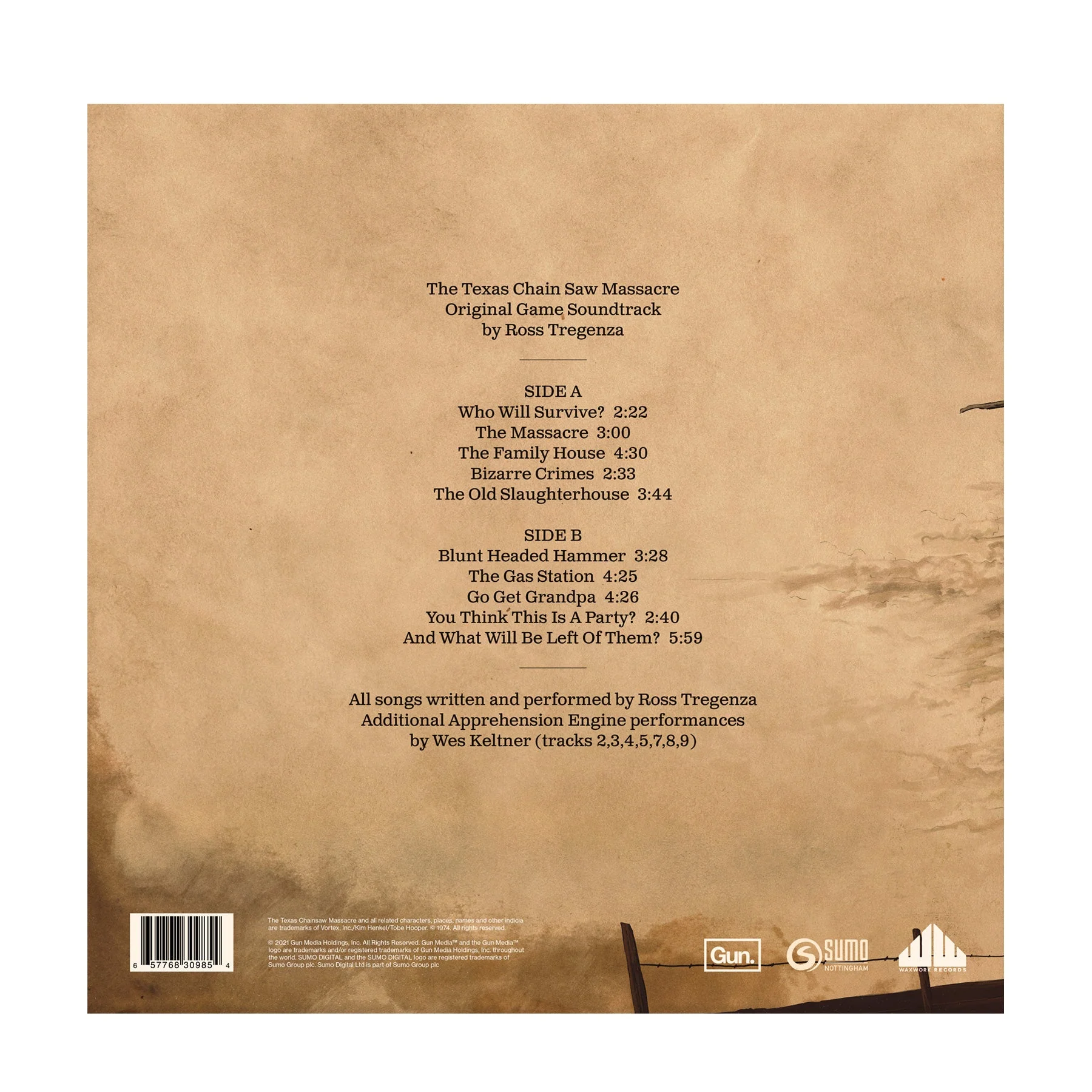 The Texas Chain Saw Massacre The Game OST - Image 6