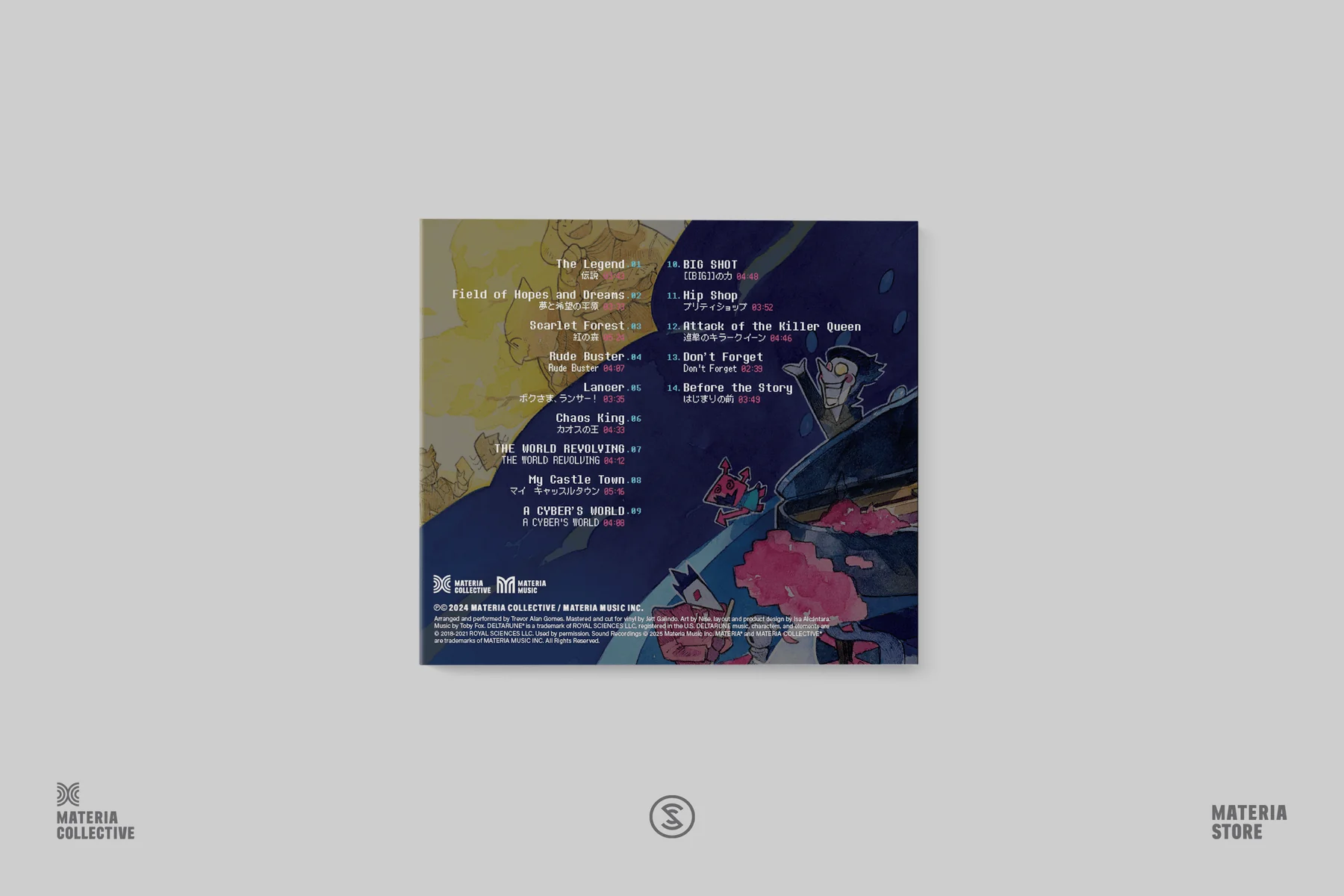 DELTARUNE Piano Collections, Volume 1 [CD] - Image 4