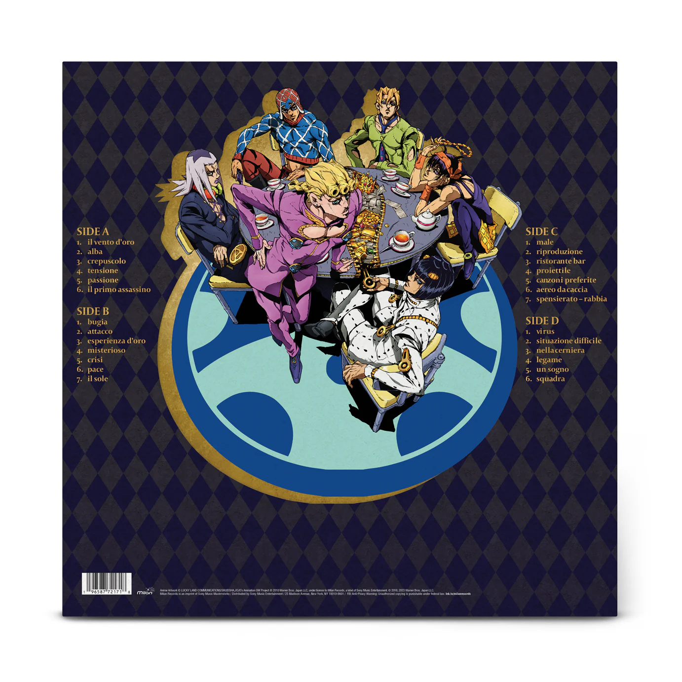 JoJo's Bizarre Adventure: Golden Wind (Original Soundtrack) - Image 6
