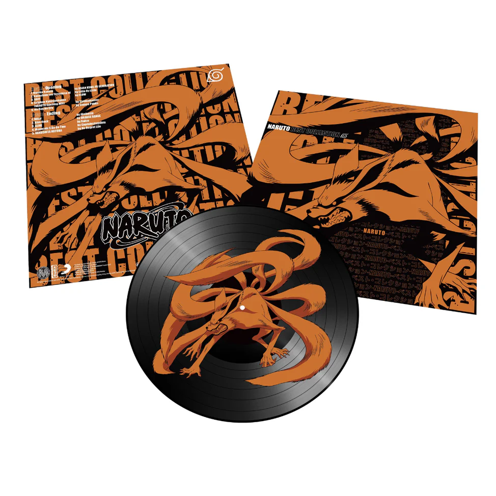 NARUTO BEST COLLECTION [Kyubi Picture-Disc Edition] [Import] - Image 2