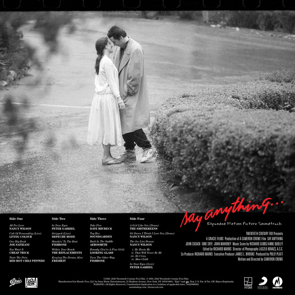 Say Anything - Expanded Motion Picture Soundtrack - Image 3