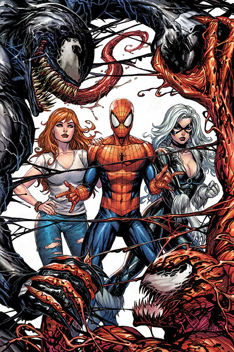 Venom vs. Carnage: Spider-Man, Mary Jane, Black Cat [Poster]