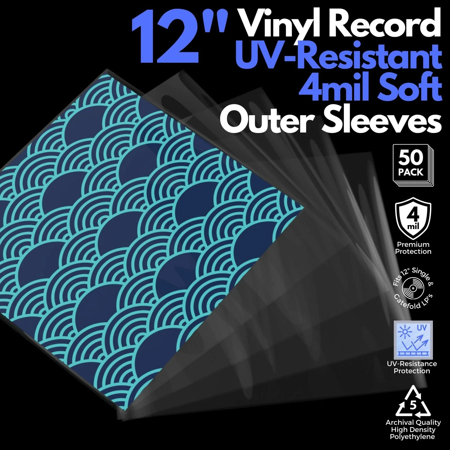 12" UV-Resistant Soft Outer Sleeves (4 Mil) - Image 3