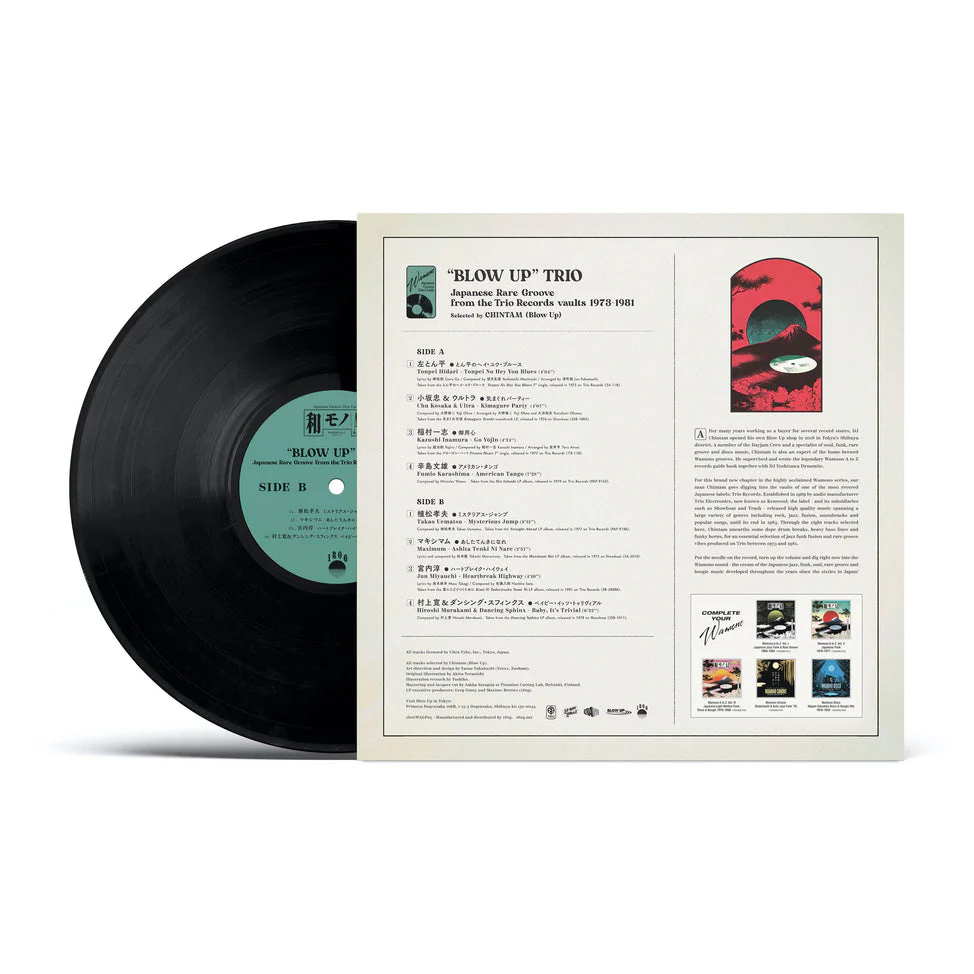Wamono A to Z presents: “Blow Up” Trio - Japanese Rare Groove from the Trio Records vaults 1973-1981 (Selected by Chintam) [Import] - Image 3