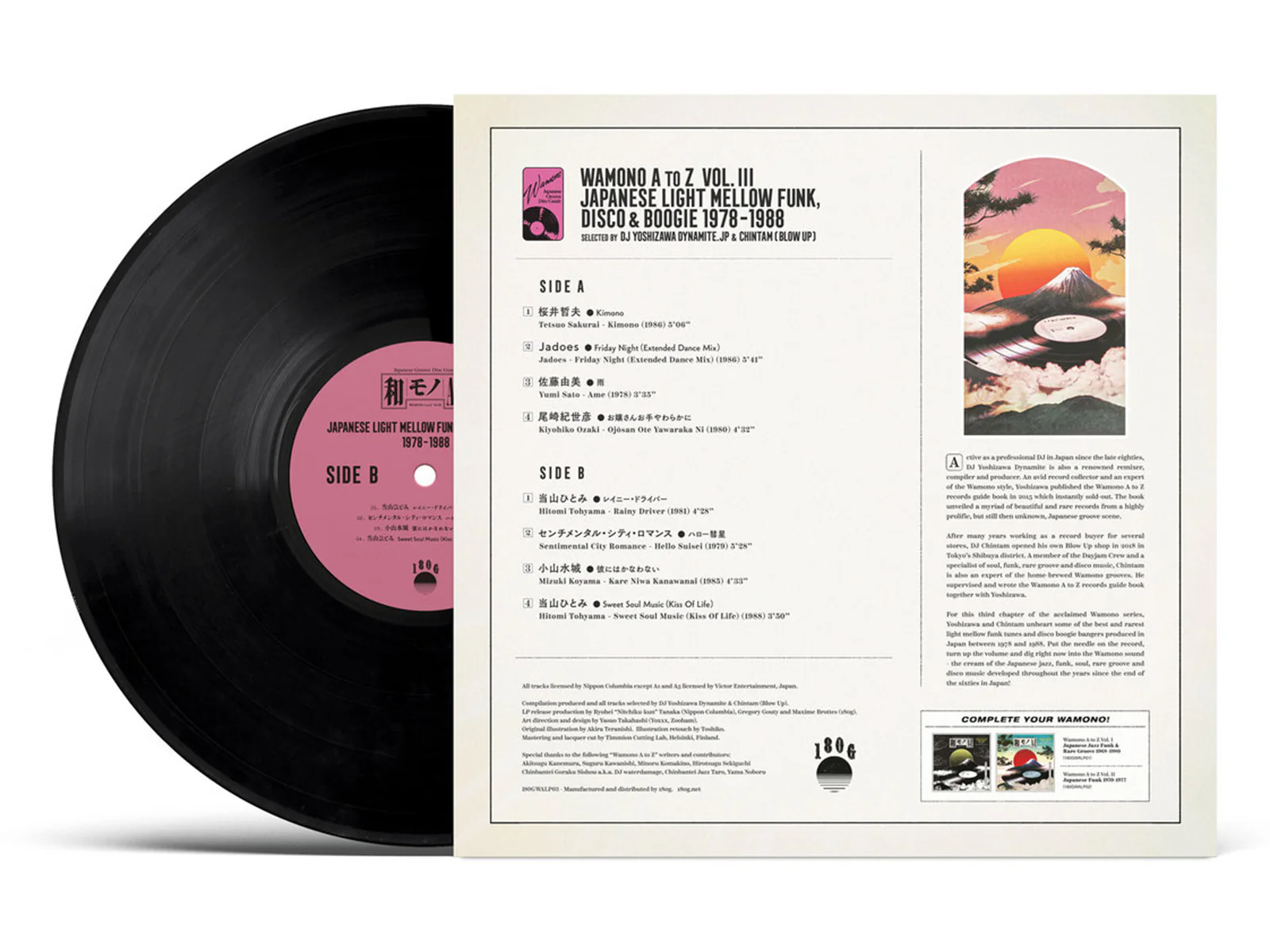WAMONO A to Z Vol. III - Japanese Light Mellow Funk, Disco & Boogie 1978-1988 - Image 3