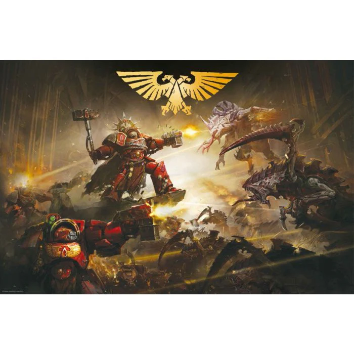 Warhammer 40K - The Battle of Baal [Poster]