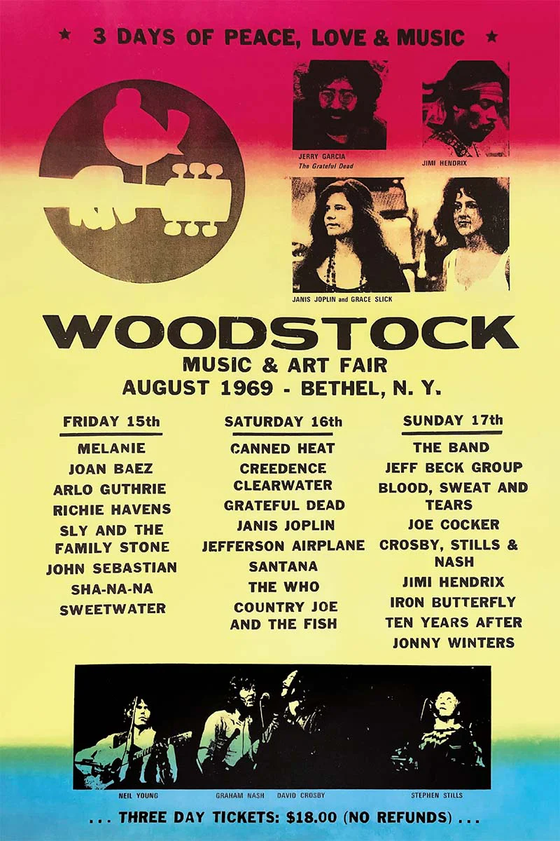 Woodstock, August 1969 [Poster]
