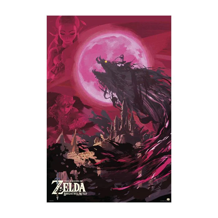 Zelda - Blood Moon Canyon [Poster]