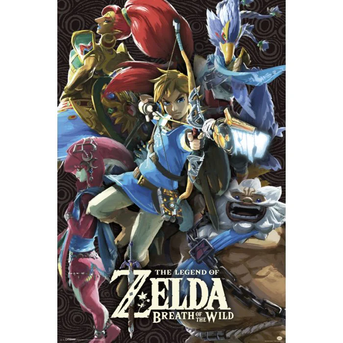 Zelda - Breath of the Wild - Divine Beasts [Poster]