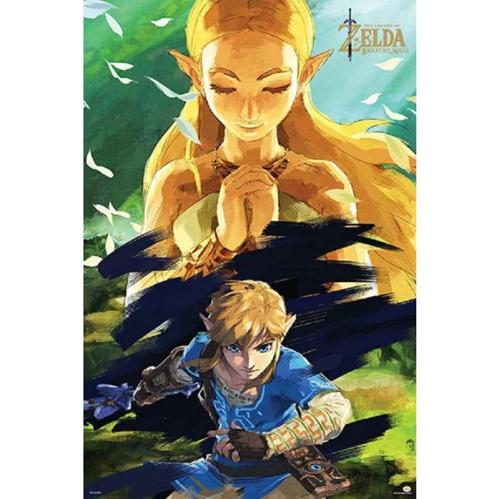 Zelda - Breath of the Wild - Zelda & Link [Poster]