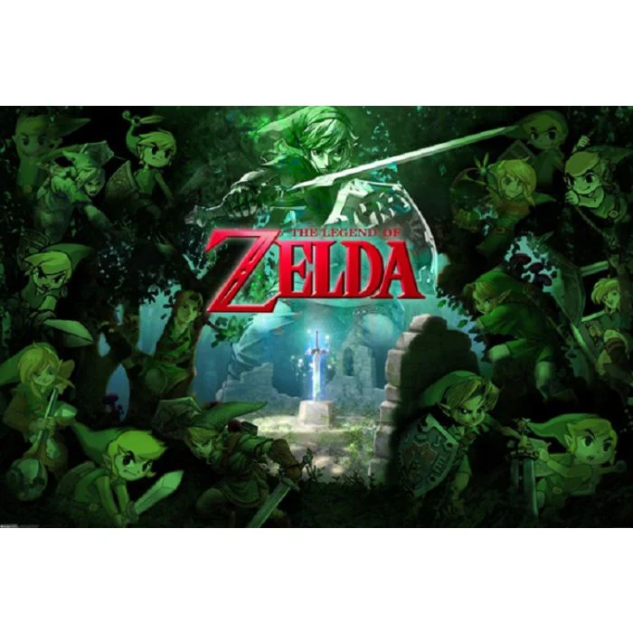 Zelda - Green Forest [Poster]